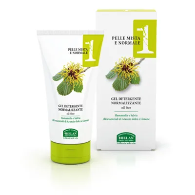 Gel Detergente Normalizzante HELAN LINEA VISO 1 Pelle Mista e Normale 150ml - immagine 2