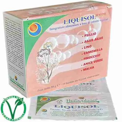 LIQUISOL Herboplanet Normale volume e consistenza delle feci 20 bustine