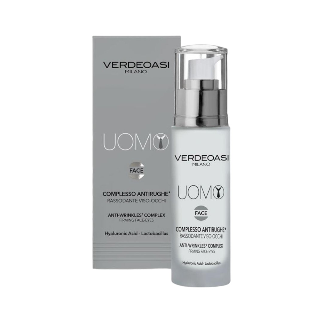 Cremagel Antirughe Rassodante Viso Occhi Verdeoasi con Jaluronico 50 ml.