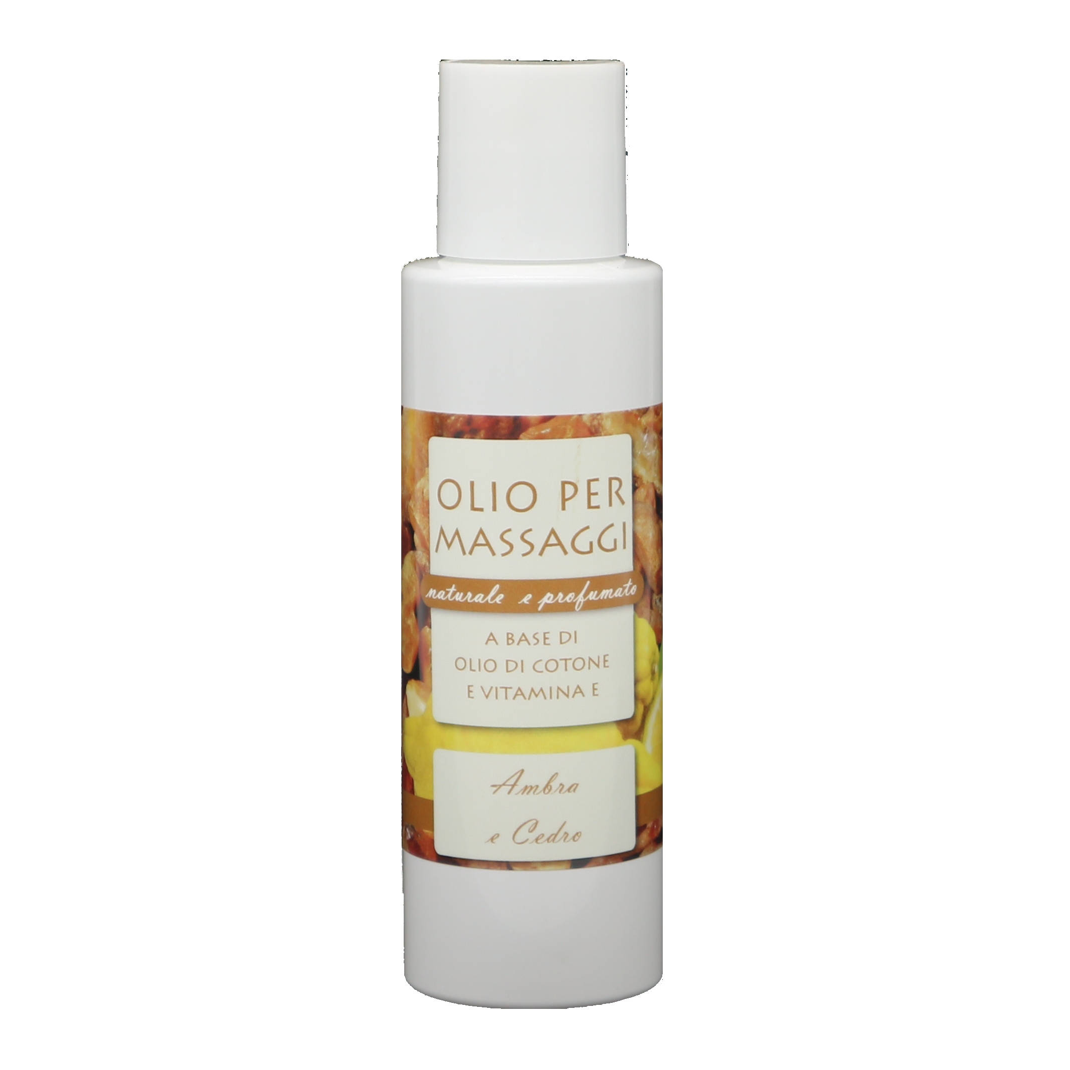 I03 |olio per massaggio 100ml AMBRA E CEDRO