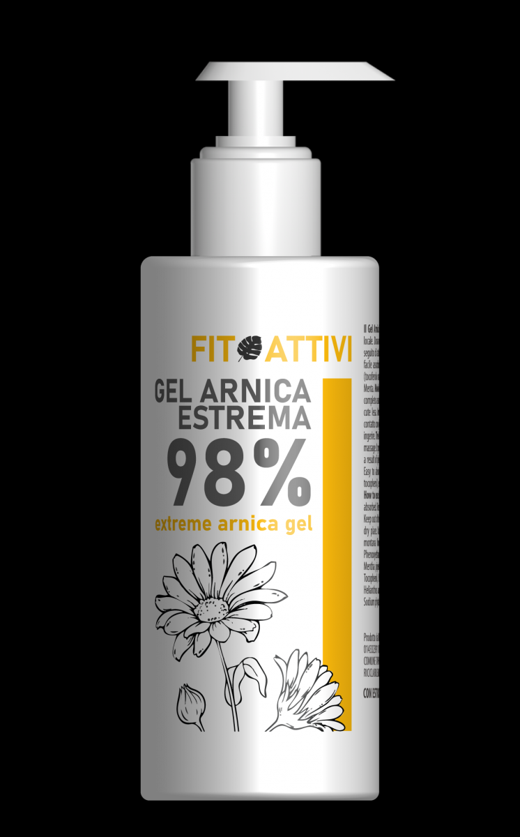 E11 |Flacone di gel Arnica Estrema 98% Piccolo da 100 ml.
