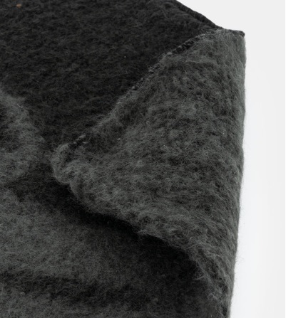 Sciarpa nera Logomania - immagine 4