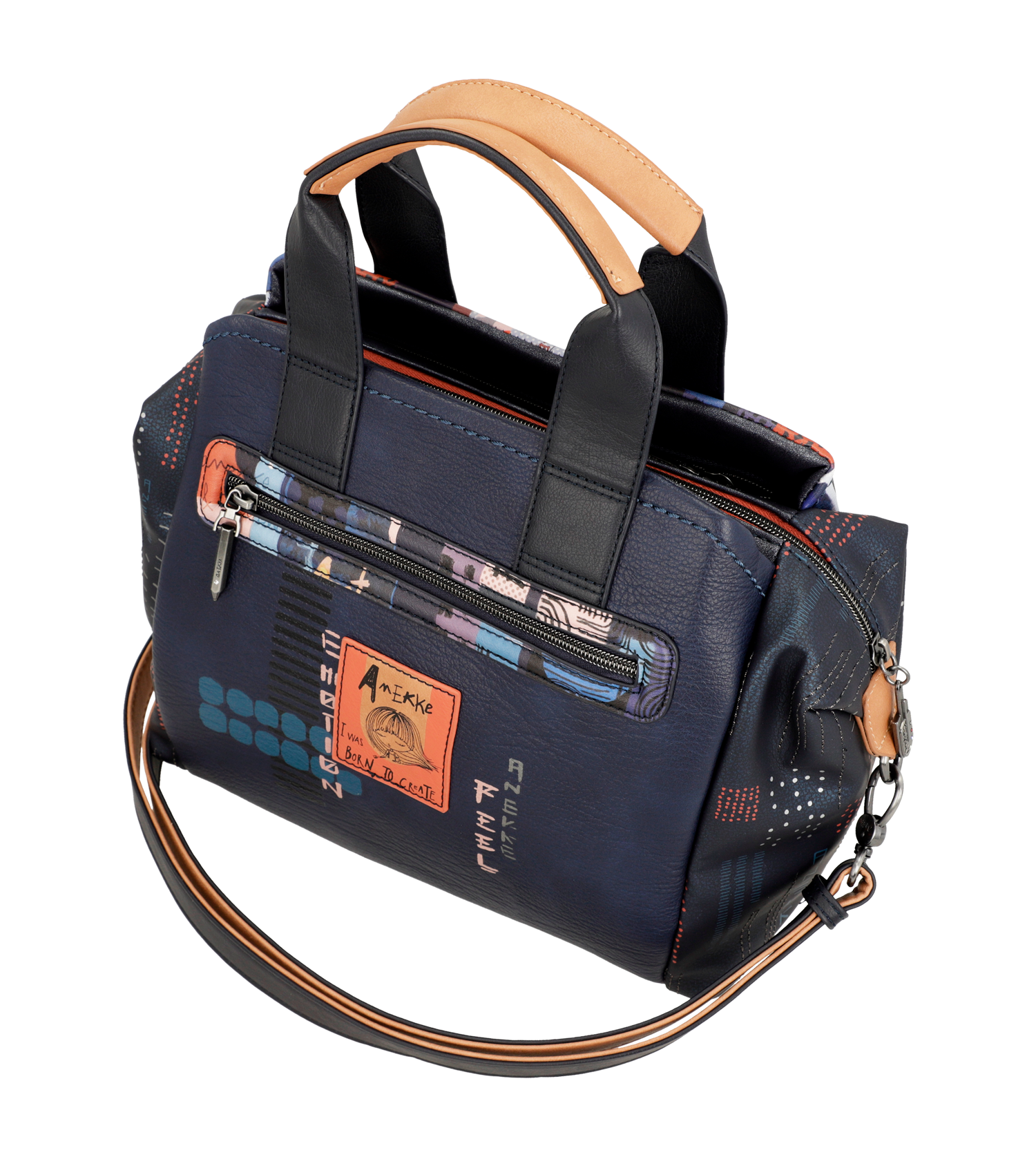 Borsa a spalla Kyomu con tracolla - immagine 7