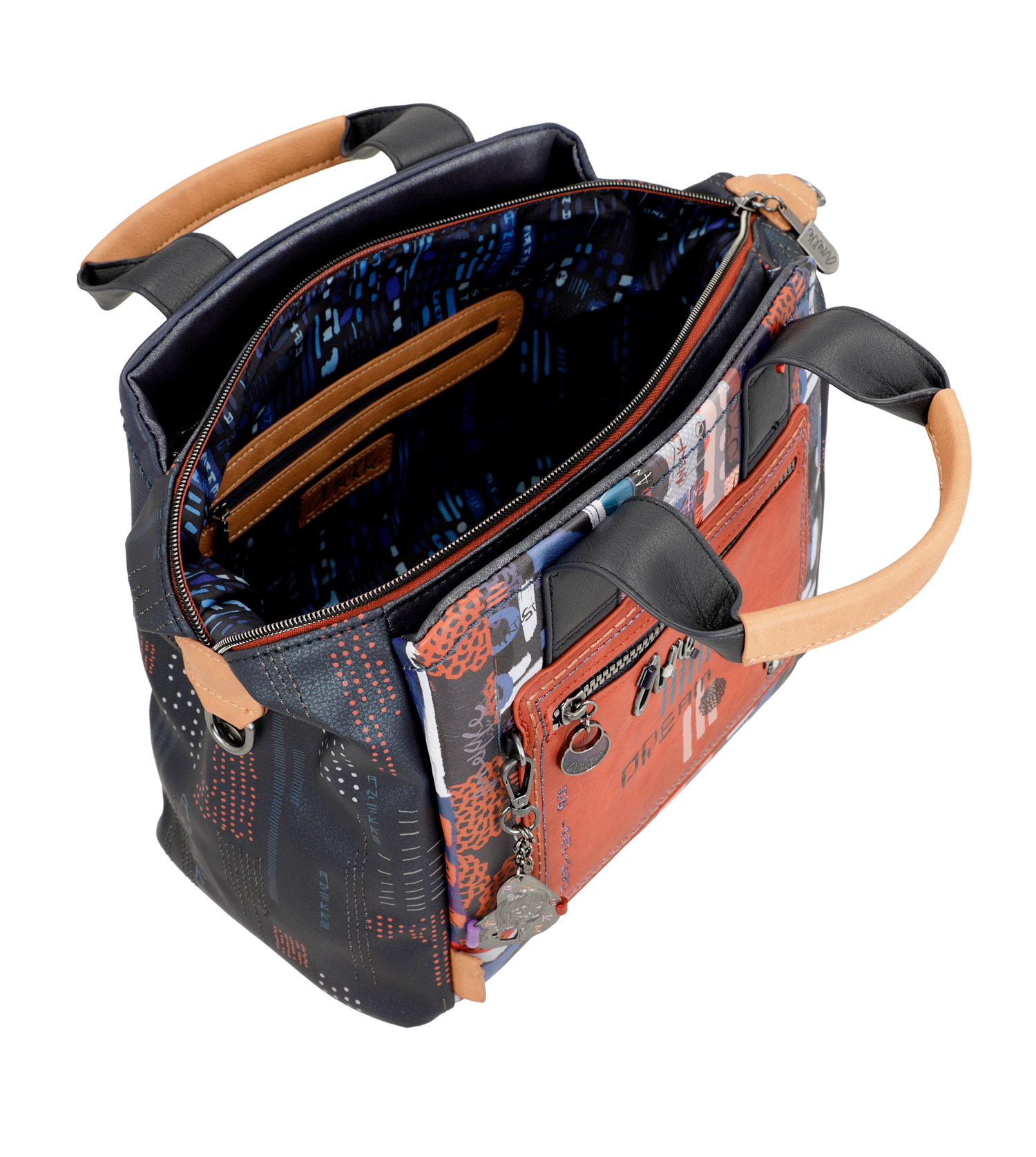 Borsa a spalla Kyomu con tracolla - immagine 8