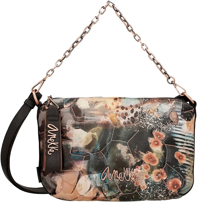 Borsa a tracolla Shōen imbottita con manico metallico - immagine 2
